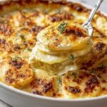Cheesy Potatoes Au Gratin Recipe
