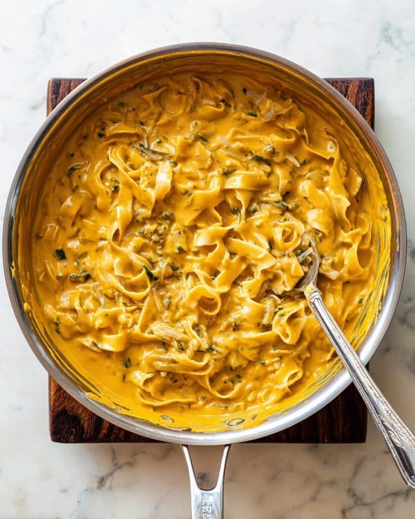 Creamy Pumpkin Pasta Sauce with Sage and Coconut Milk Recipe