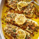 Garlic Butter Oven Baked Tilapia Recipe