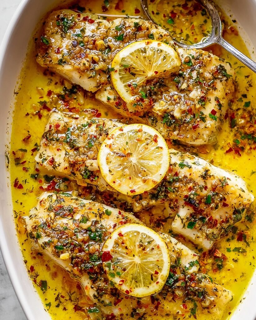 Garlic Butter Oven Baked Tilapia Recipe