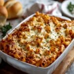 Creamy and Cheesy Baked Ziti with Ricotta Recipe