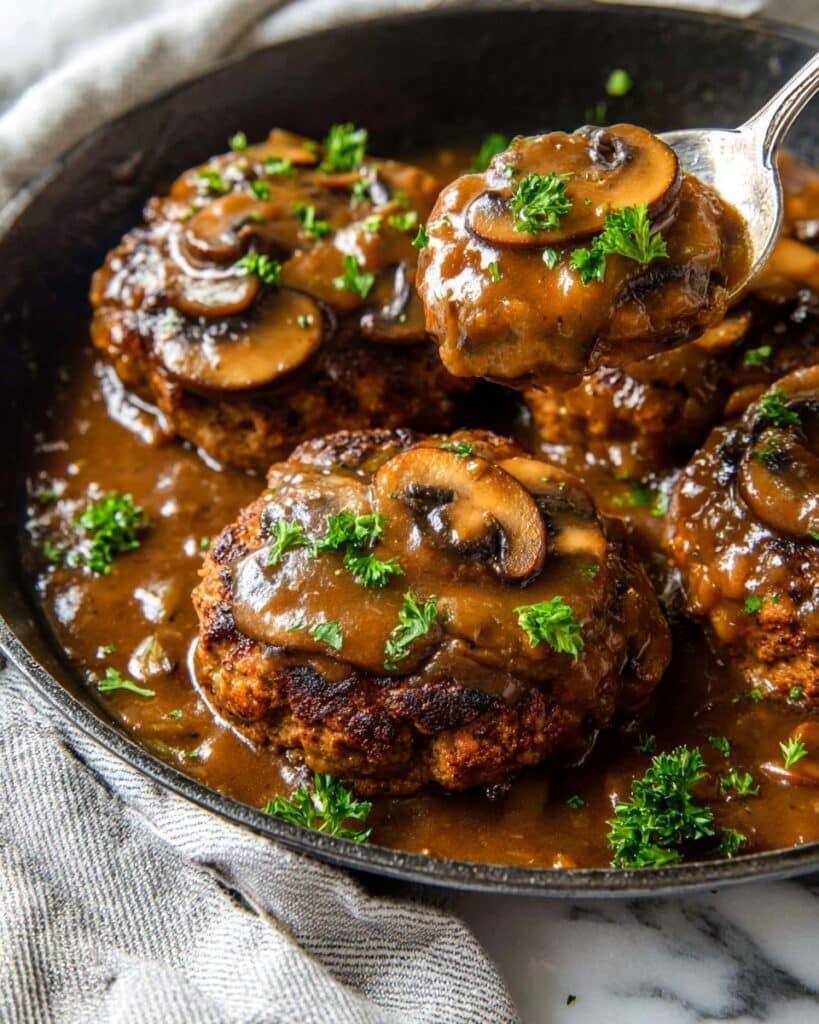 Gluten-Free Salisbury Steak (Old School Taste!) Recipe