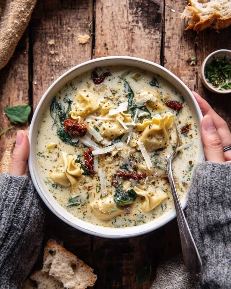 Creamy White Lasagna Soup Recipe