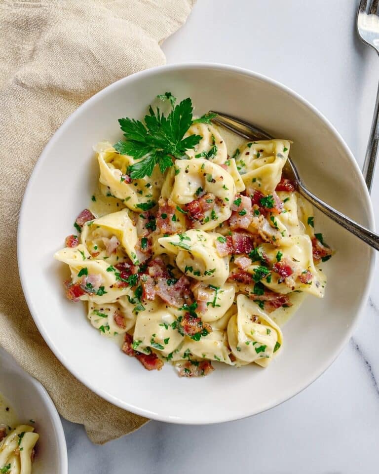 Tortellini Carbonara Recipe