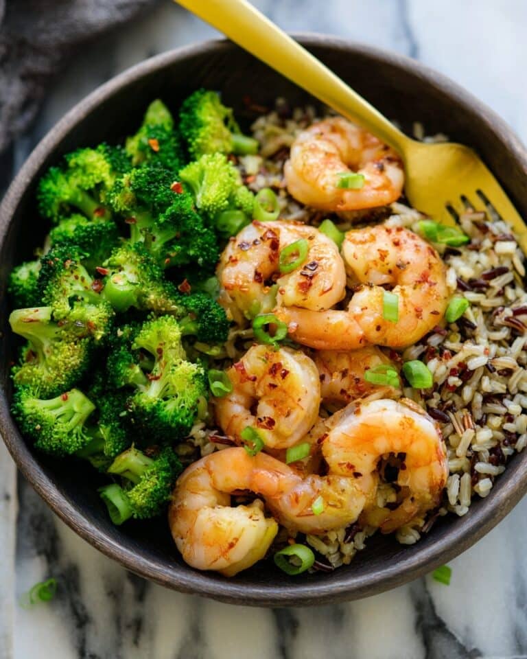 Healthy Honey Garlic Shrimp Recipe