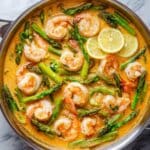 Lemon Garlic Shrimp and Asparagus Recipe