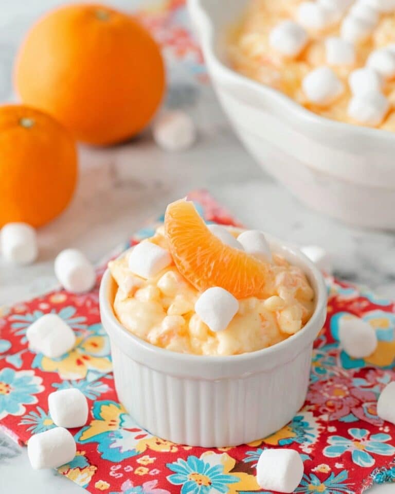 Orange Fluff Dessert Salad Recipe