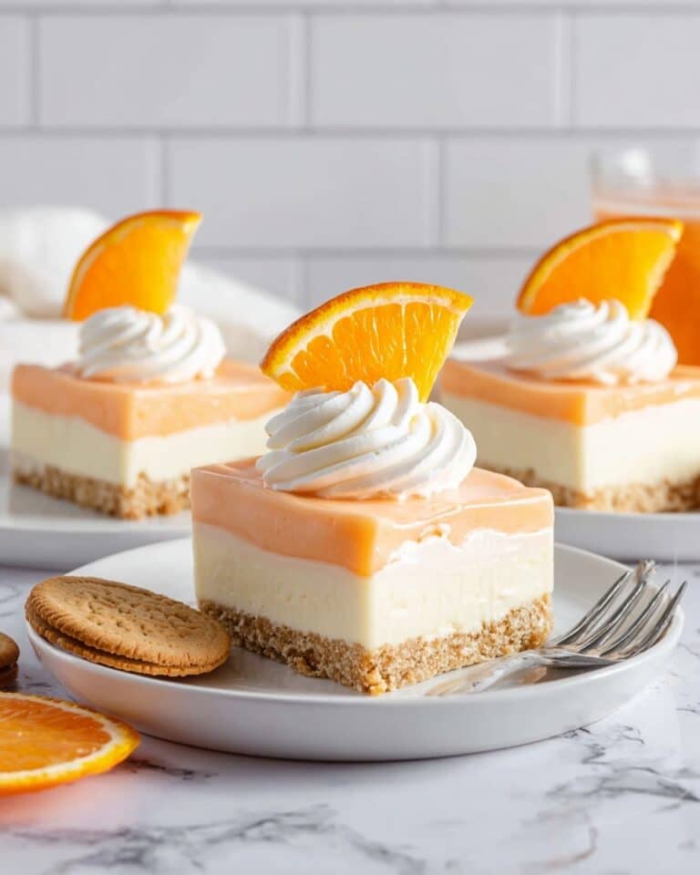 Orange Creamsicle Dream Bars Recipe