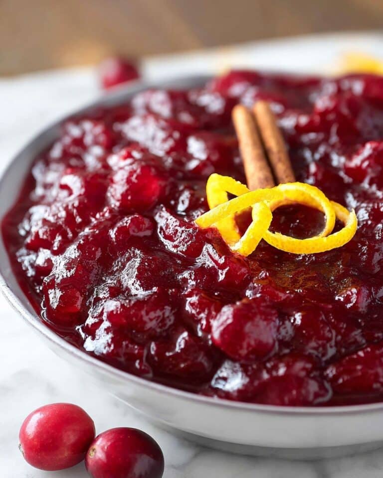 Best Ever Cranberry Sauce Recipe