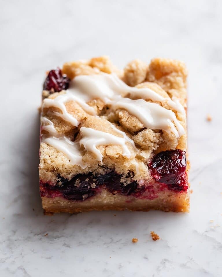 Cranberry Crumble Bars Recipe