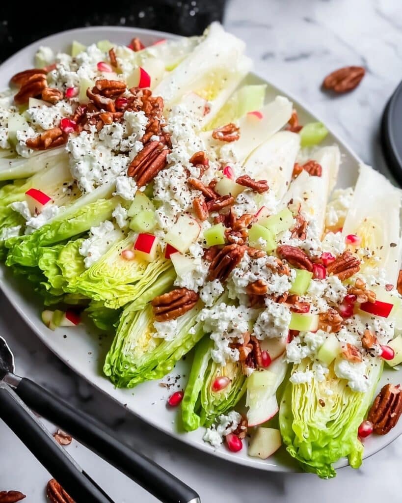 Endive Salad with Homemade Blue Cheese Dressing Recipe