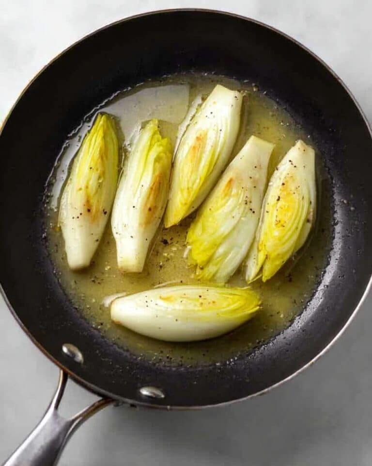 Belgian Braised Endives Recipe
