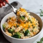 Cheesy Chicken and Broccoli Rice Casserole Recipe