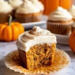 Gluten Free Pumpkin Cupcakes with Cream Cheese Frosting Recipe