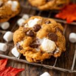 Pumpkin S'mores Cookies Recipe