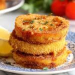 Crispy Fried Tomatoes with Parmesan Recipe