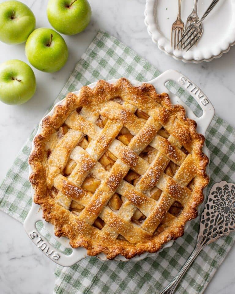 Classic Homemade Apple Pie with Flaky Crust and Perfect Spices Recipe