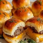 Best Irresistible Garlic Parmesan Cheeseburger Bombs Recipe