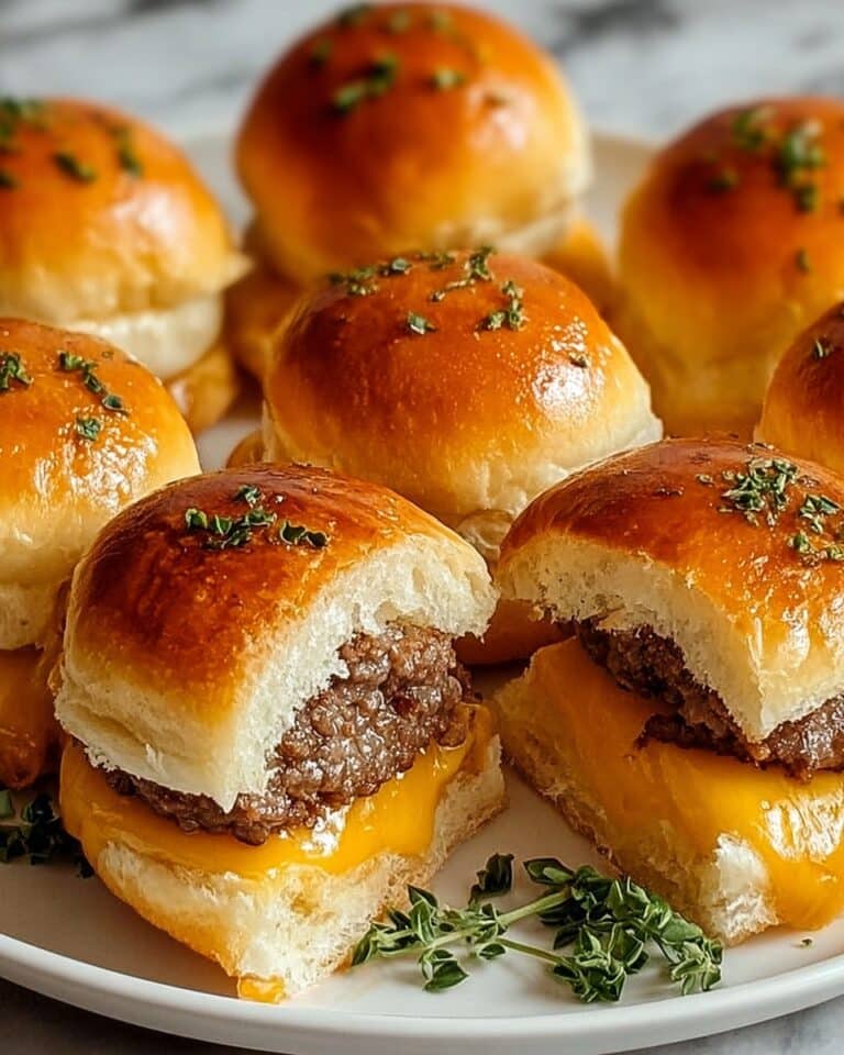 Best Irresistible Garlic Parmesan Cheeseburger Bombs Recipe