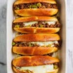 Ground Beef Philly Cheesesteak Sandwich Recipe