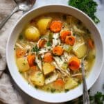 Slow Cooker Chicken Stew with Carrots, Potatoes, and Italian Seasoning Recipe