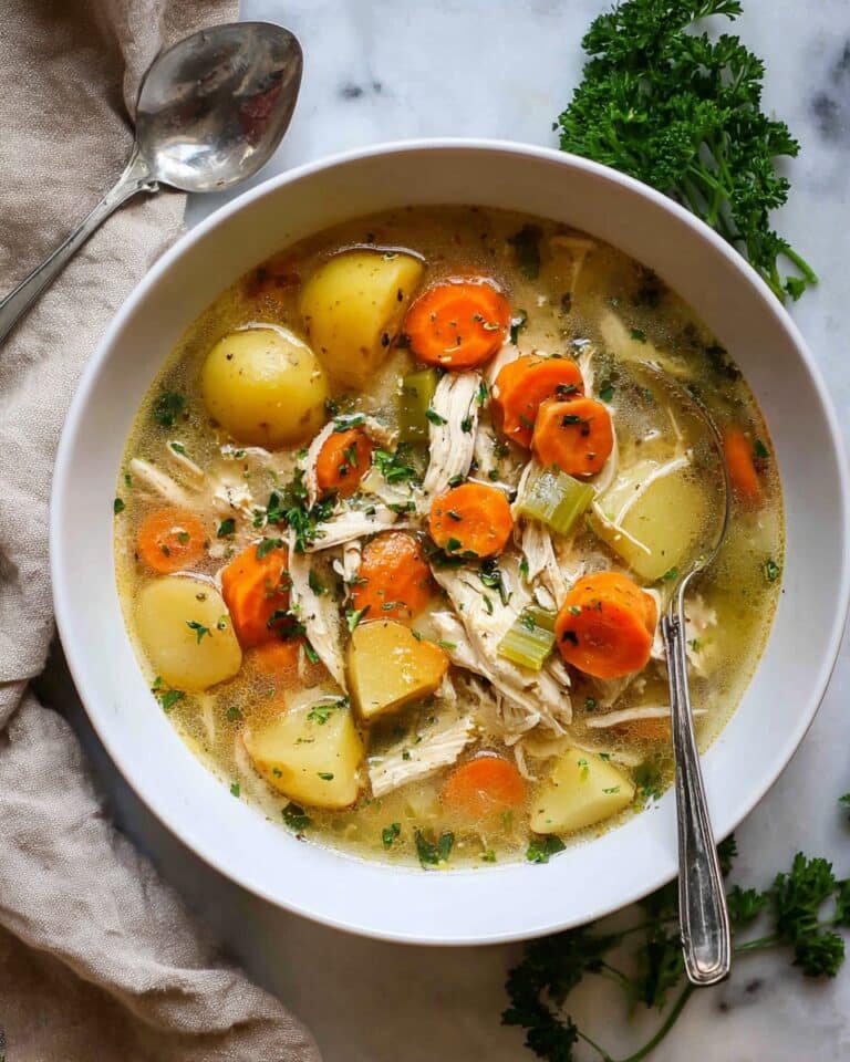 Slow Cooker Chicken Stew with Carrots, Potatoes, and Italian Seasoning Recipe