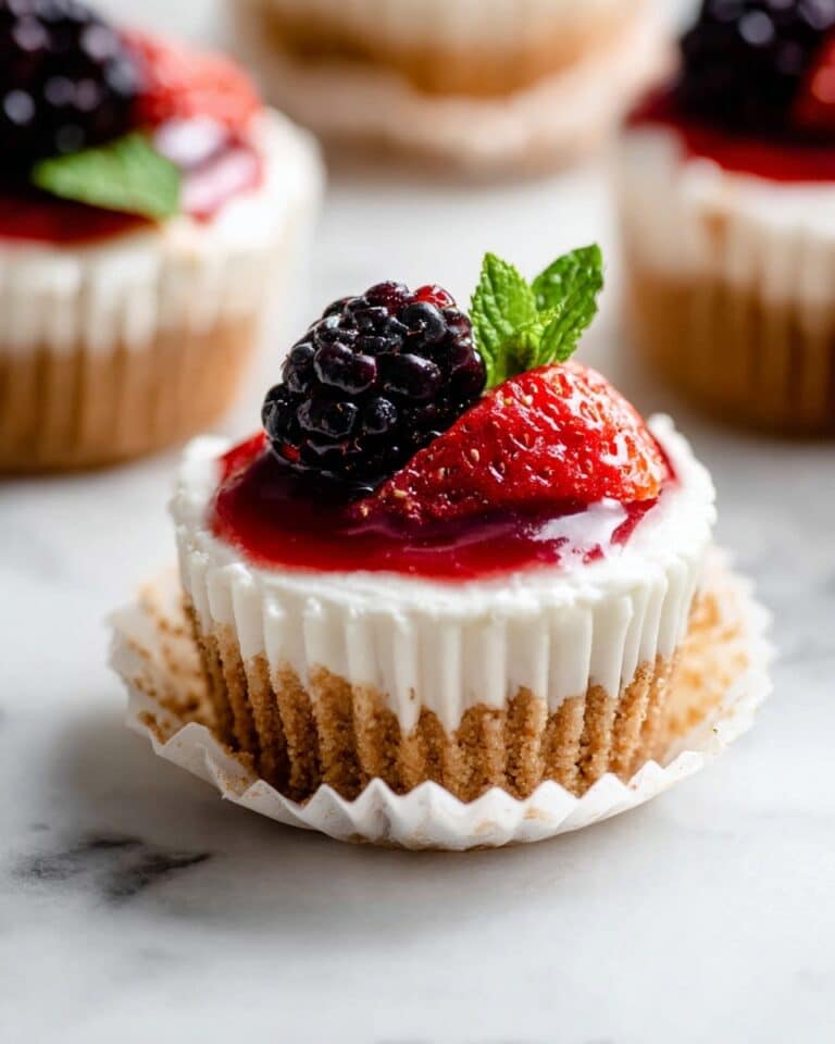 Mini No-Bake Cheesecakes Recipe