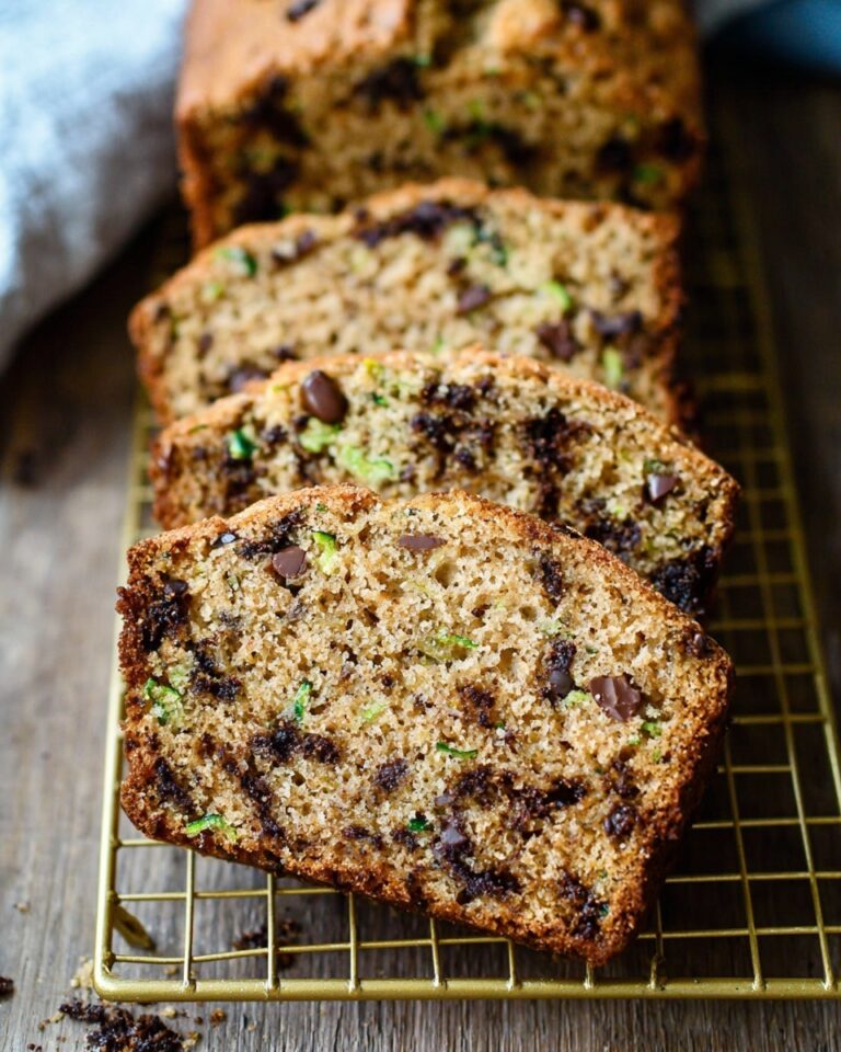 Chocolate Chip Zucchini Bread Recipe