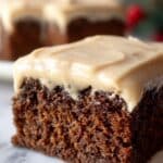 Gingerbread Cake with Molasses Frosting Recipe