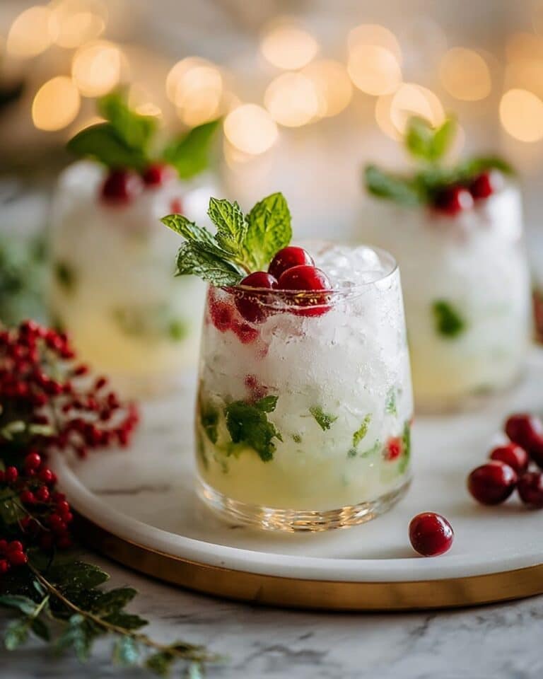 White Christmas Mojitos Recipe