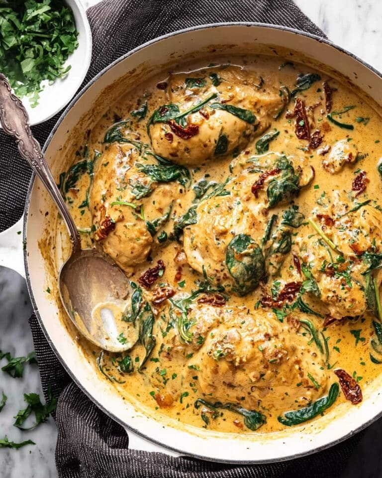 Creamy Tuscan Chicken (Dairy-Free, 25-Minute Meal) Recipe