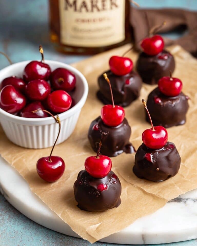 Cherry Bourbon Balls Recipe