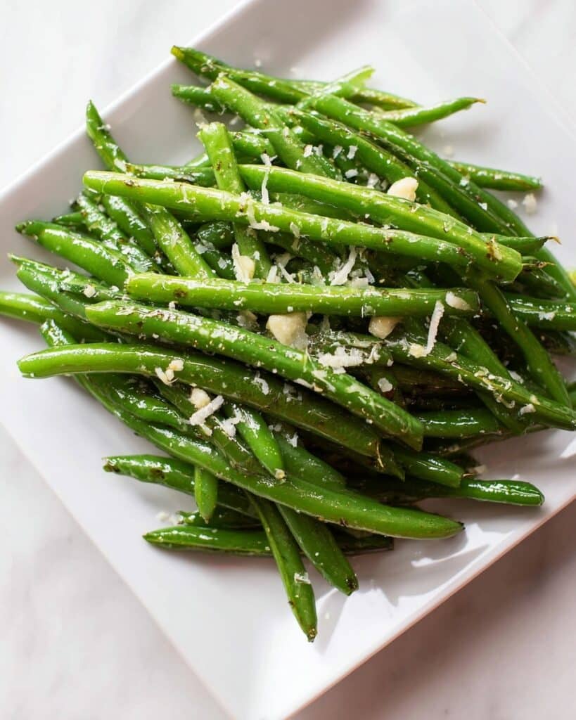 Garlic Parmesan Green Beans Recipe