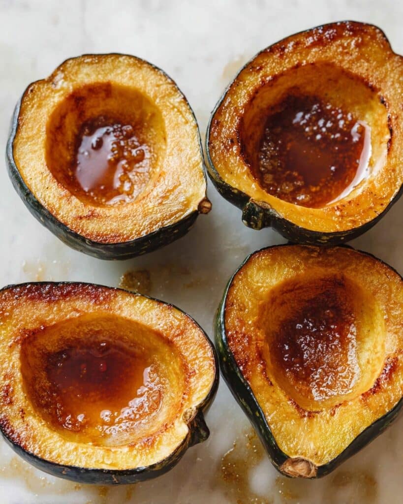 Maple-Roasted Acorn Squash Recipe
