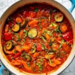 Ratatouille (One Pot Vegetable Stew) Recipe