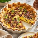 Beef and Gruyère Quiche Lorraine Recipe