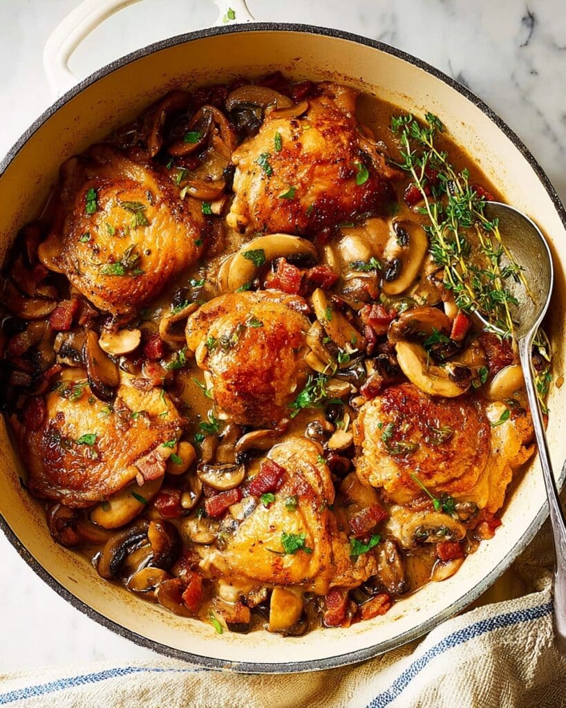 Coq au Vin Blanc Recipe