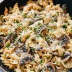 Creamy Mushroom Pasta Recipe