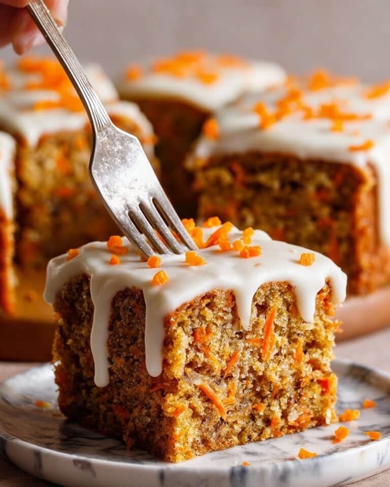 No Sugar Cottage Cheese Carrot Cake Bars Recipe