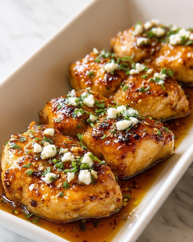 Crispy Hot Honey Feta Chicken Recipe