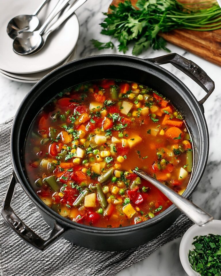 Easy Vegetable Soup Recipe