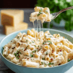 Creamy Garlic Penne Pasta Recipe