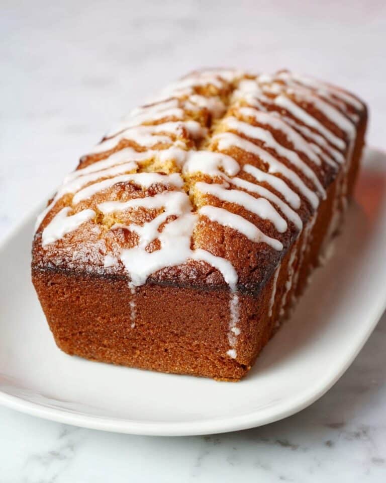 Orange Pound Cake with Orange Syrup and Drizzle Recipe