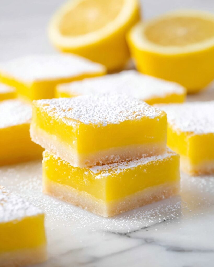 Easy Lemon Bars Recipe