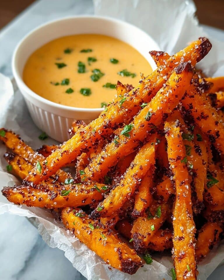 Crispy Oven Baked Sweet Potato Fries Recipe