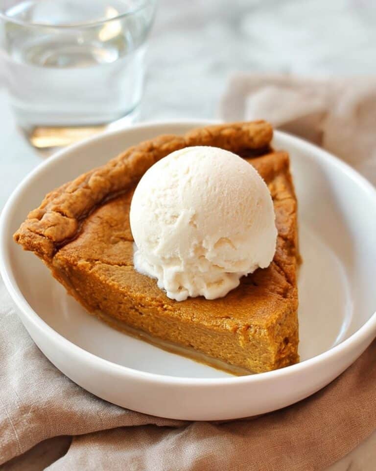 Crustless Pumpkin Pie Recipe
