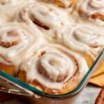 Pumpkin Cinnamon Rolls with Cream Cheese Frosting Recipe