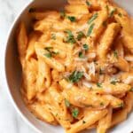 Easy Creamy Tomato Garlic Pasta Recipe