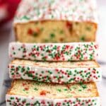 Christmas Sprinkle Buttermilk Bread Recipe