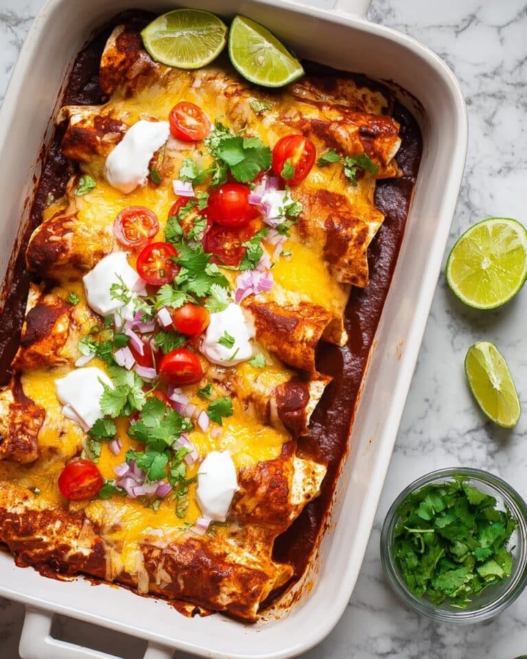 Creamy Potato Enchiladas with Cheddar and Green Chiles Recipe